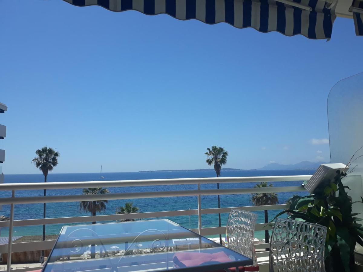 Le Palais Du Tropique Appartement Vue Mer 5E Etage Avec Ascenseur Juan-les-Pins Eksteriør billede
